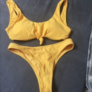Zaful Knotted Bikini